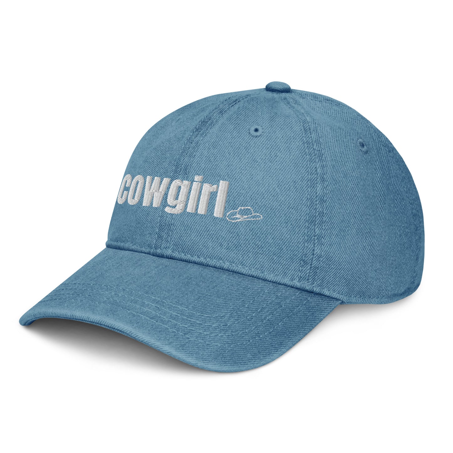 cowgirl denim hat