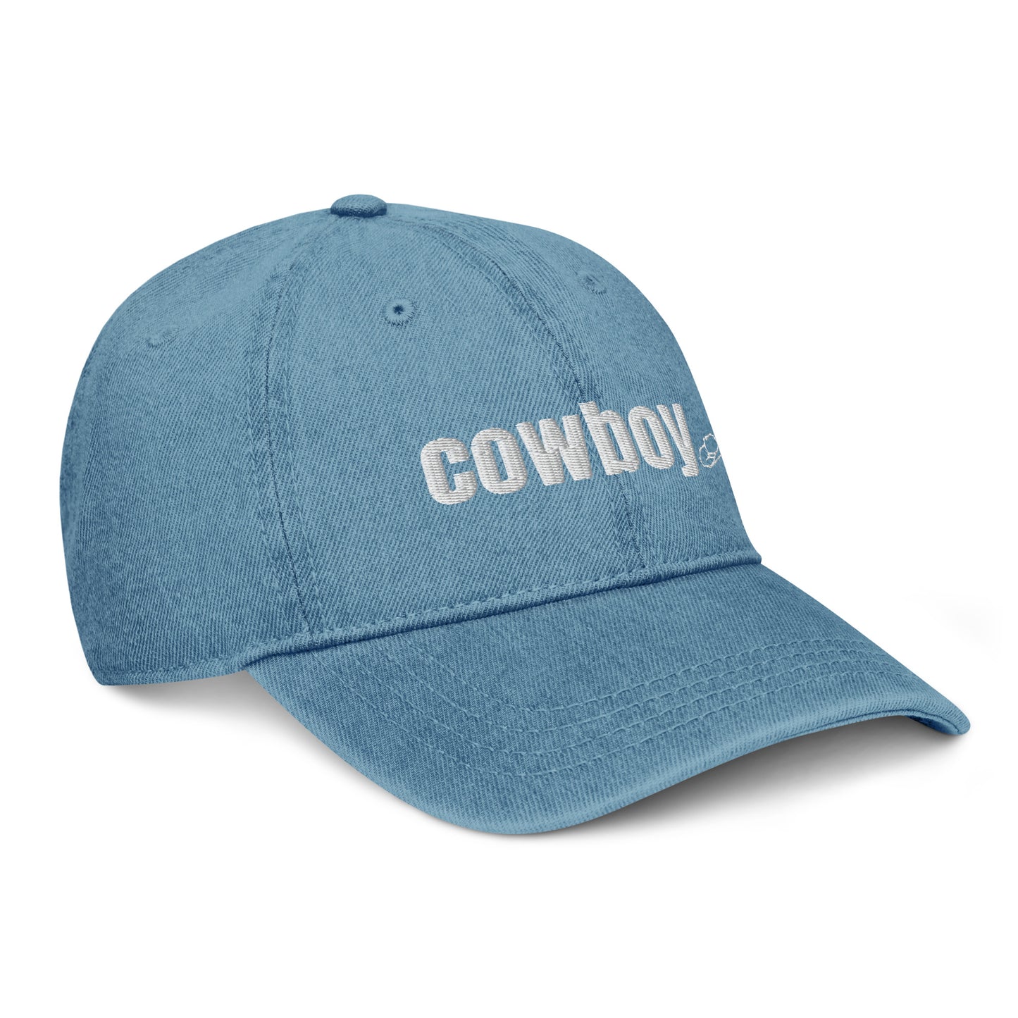 cowboy denim hat