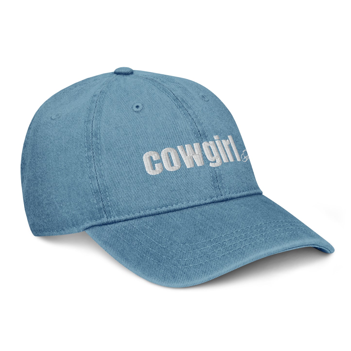 cowgirl denim hat