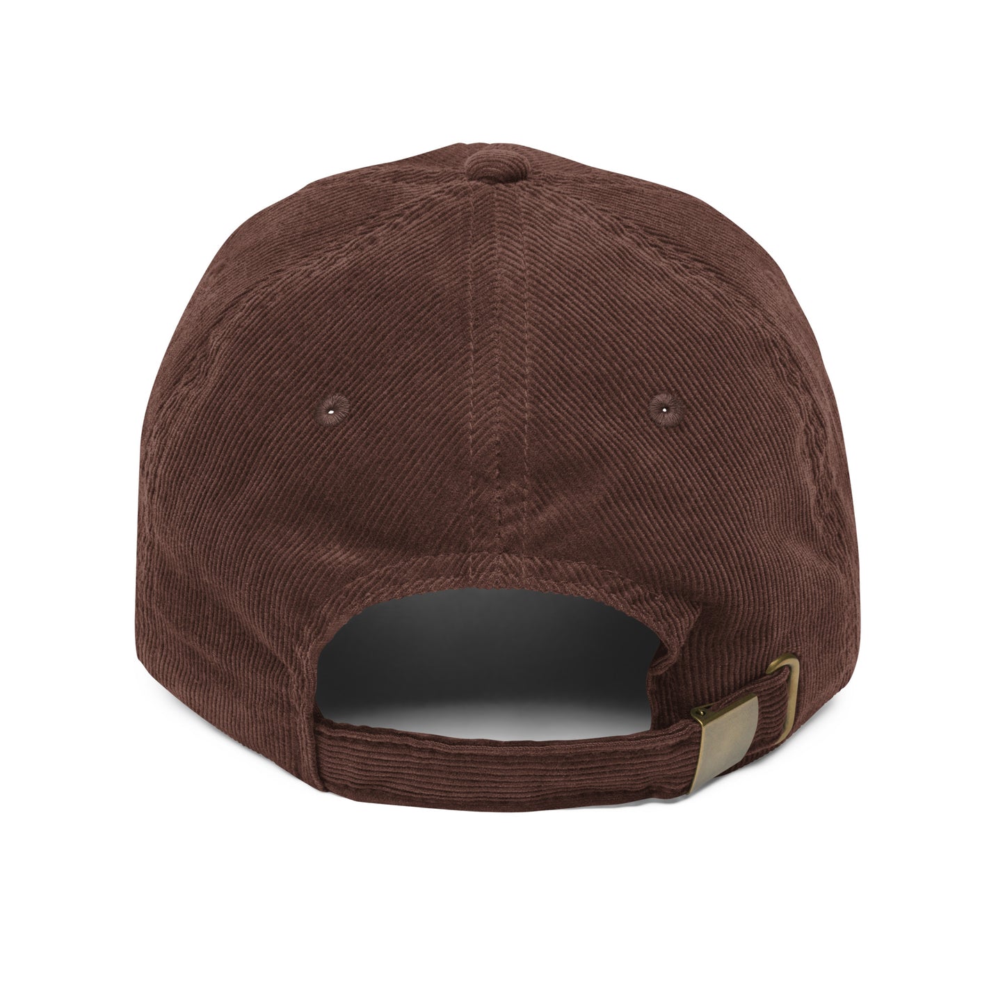 pumpkin corduroy hat