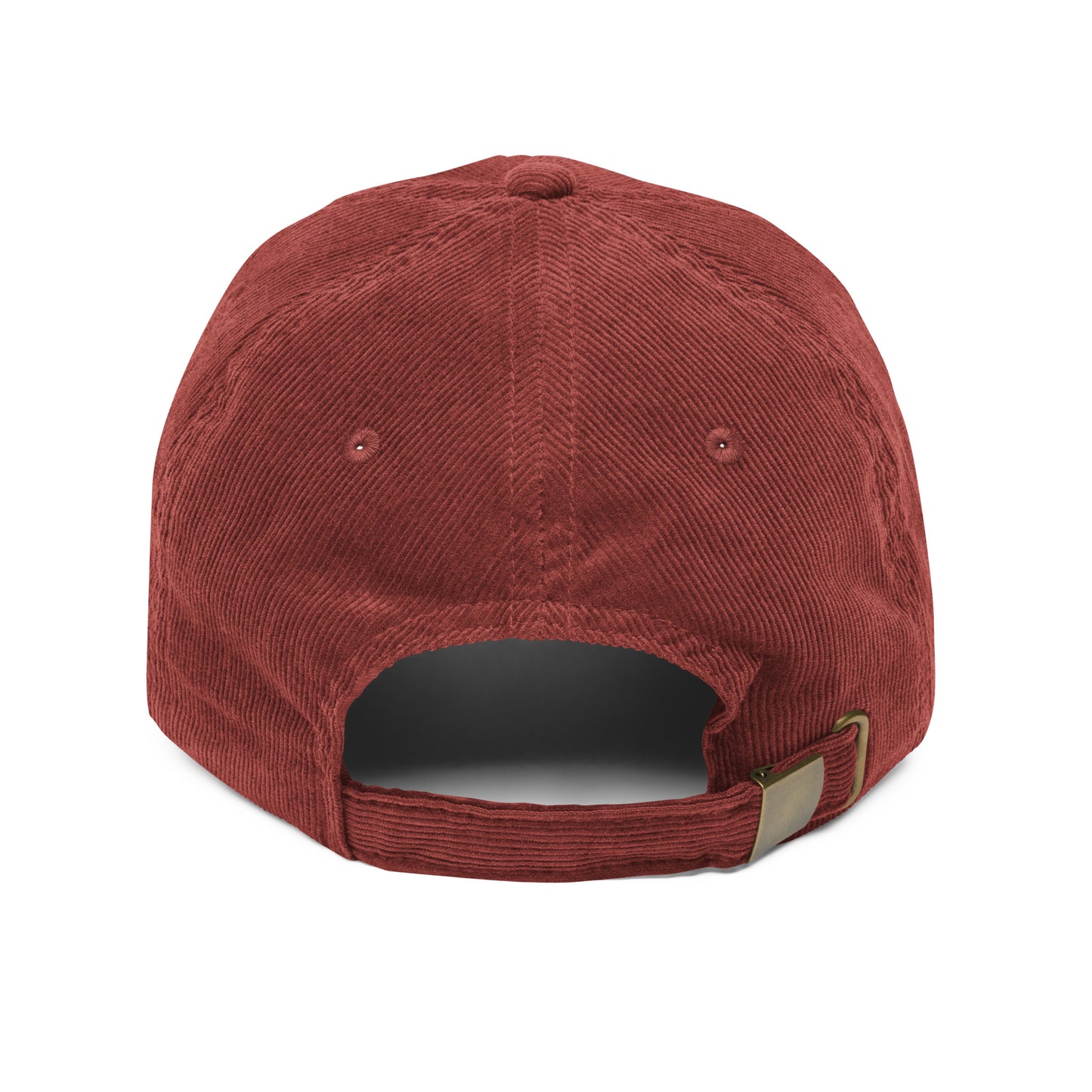 pumpkin corduroy hat