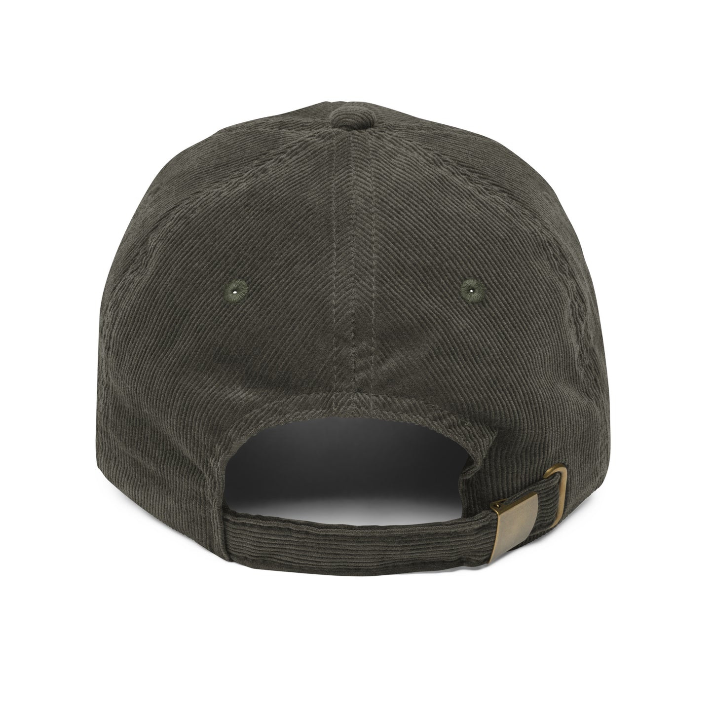 pumpkin corduroy hat