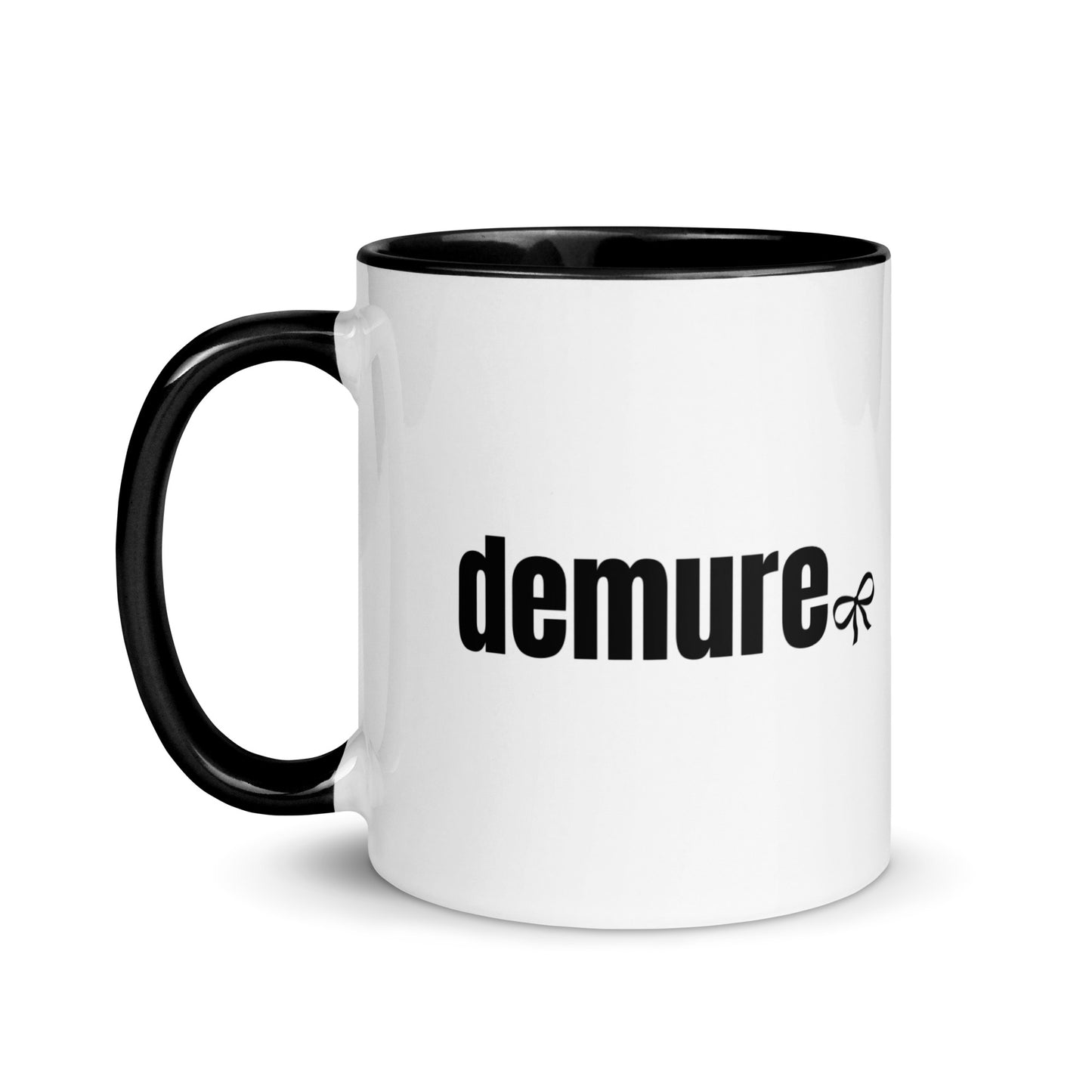 demure mug