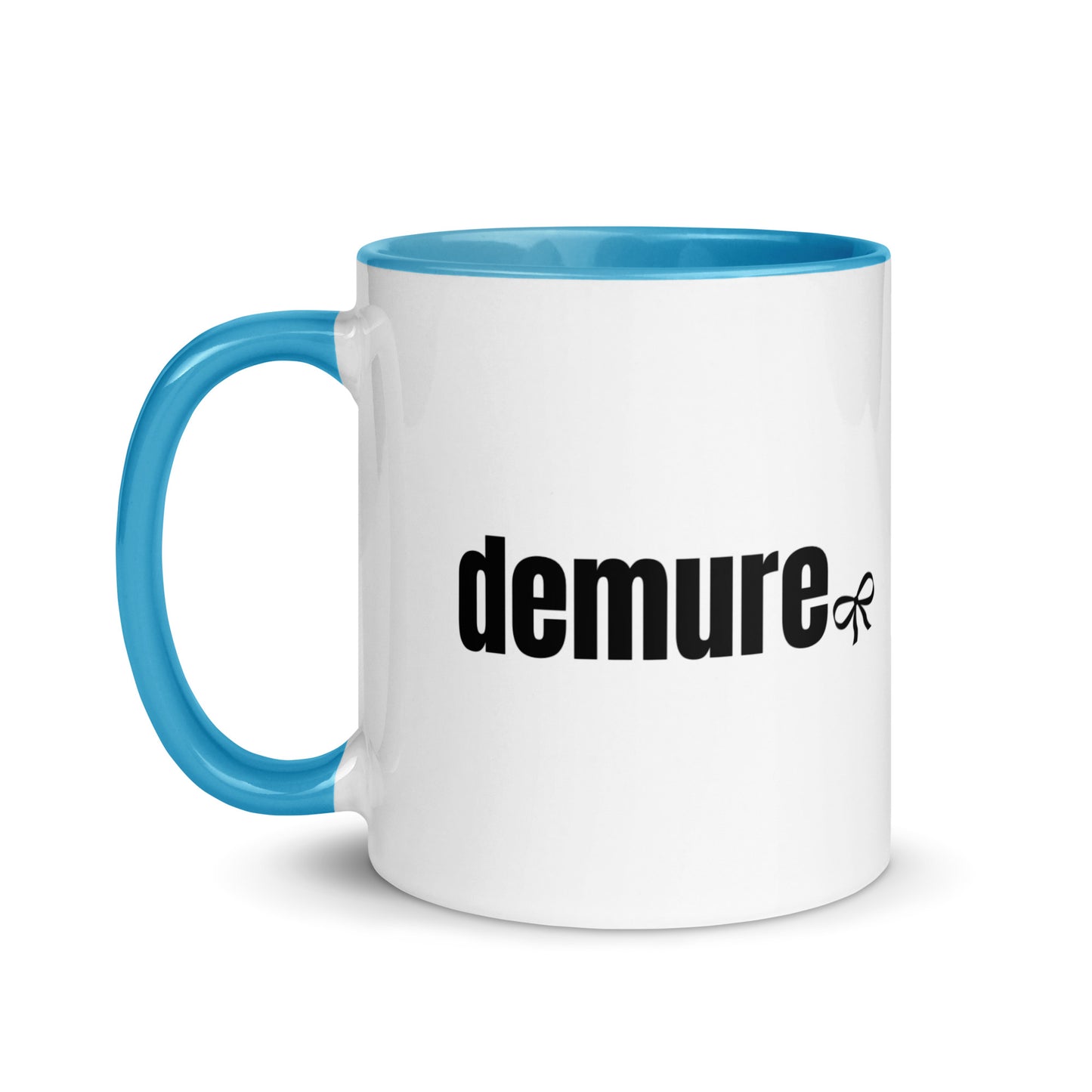 demure mug