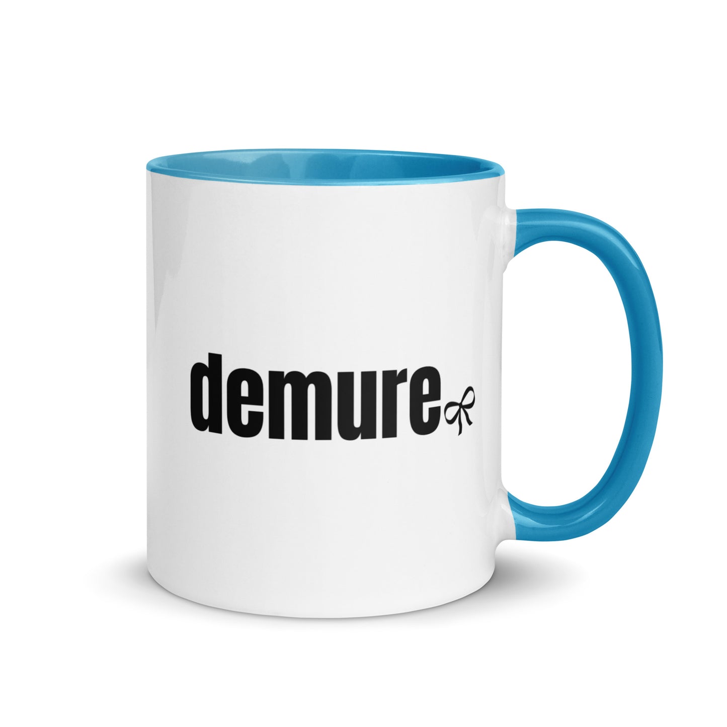 demure mug