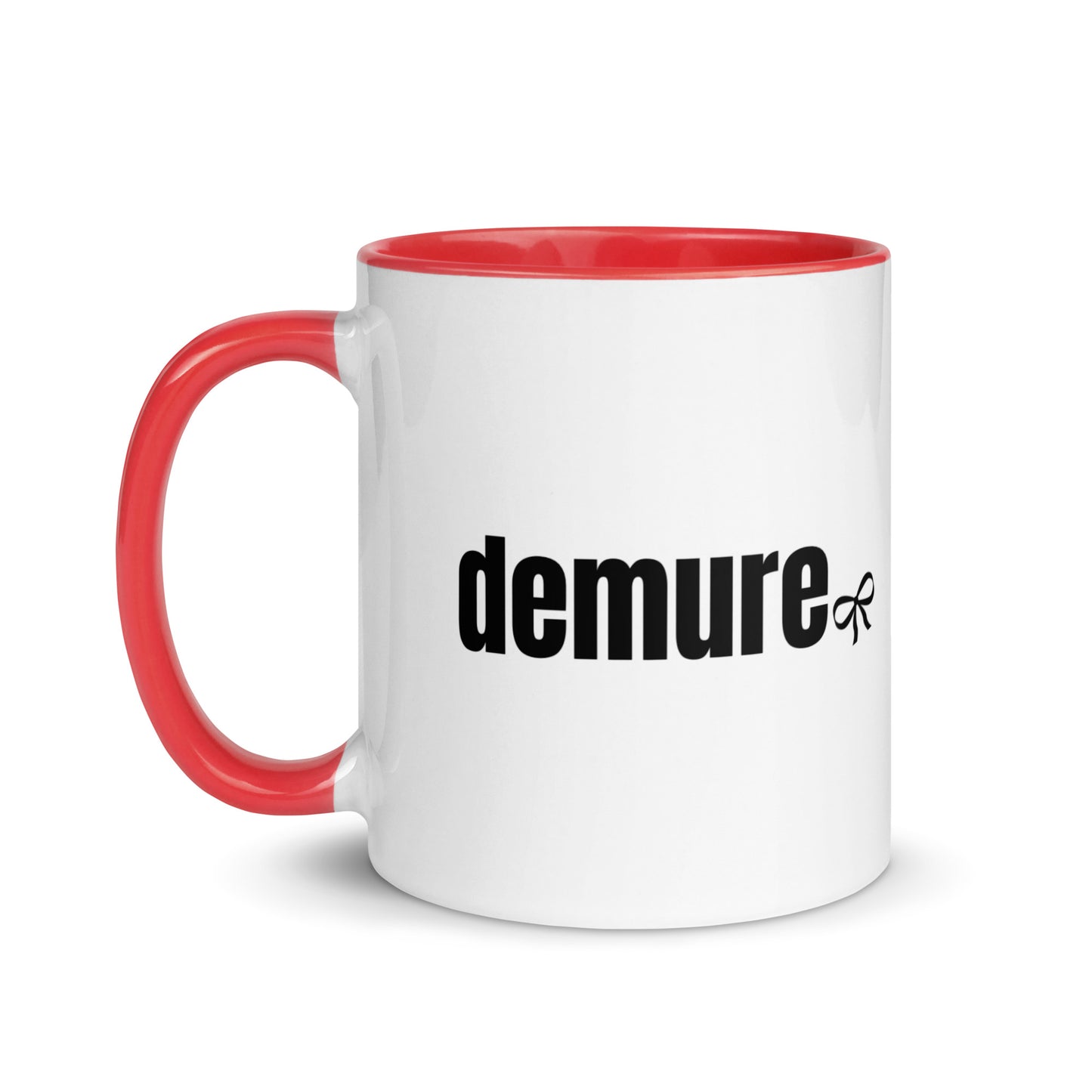 demure mug