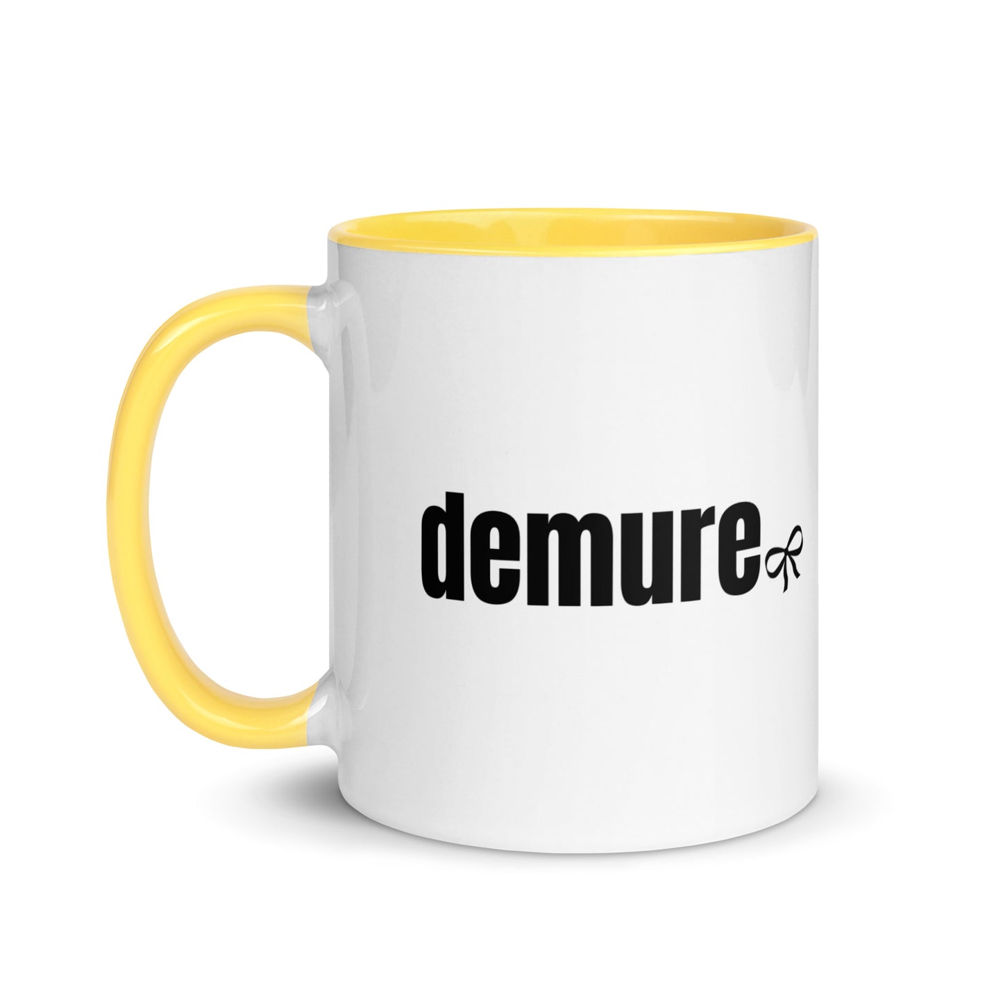 demure mug