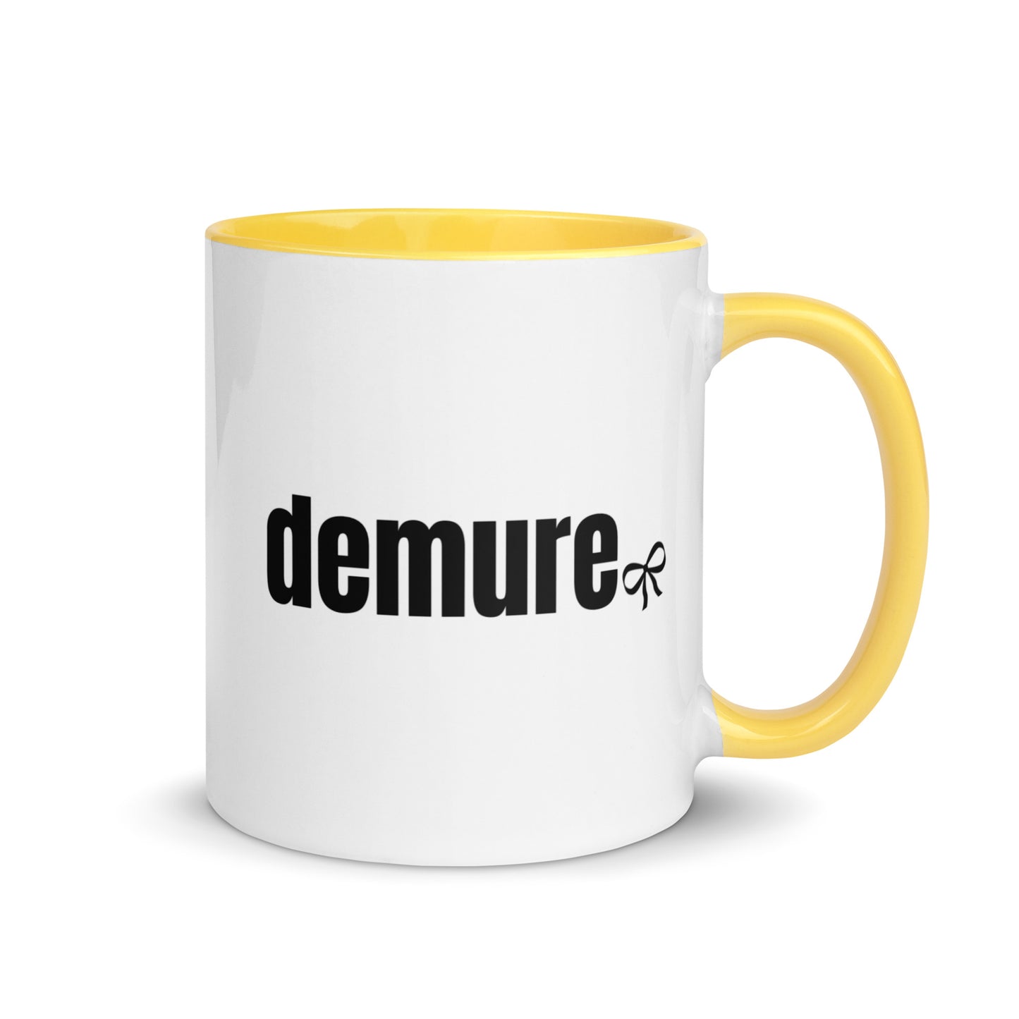 demure mug
