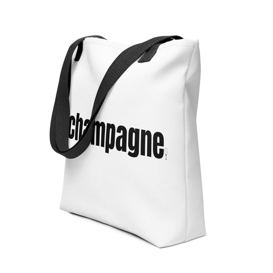 champagne tote