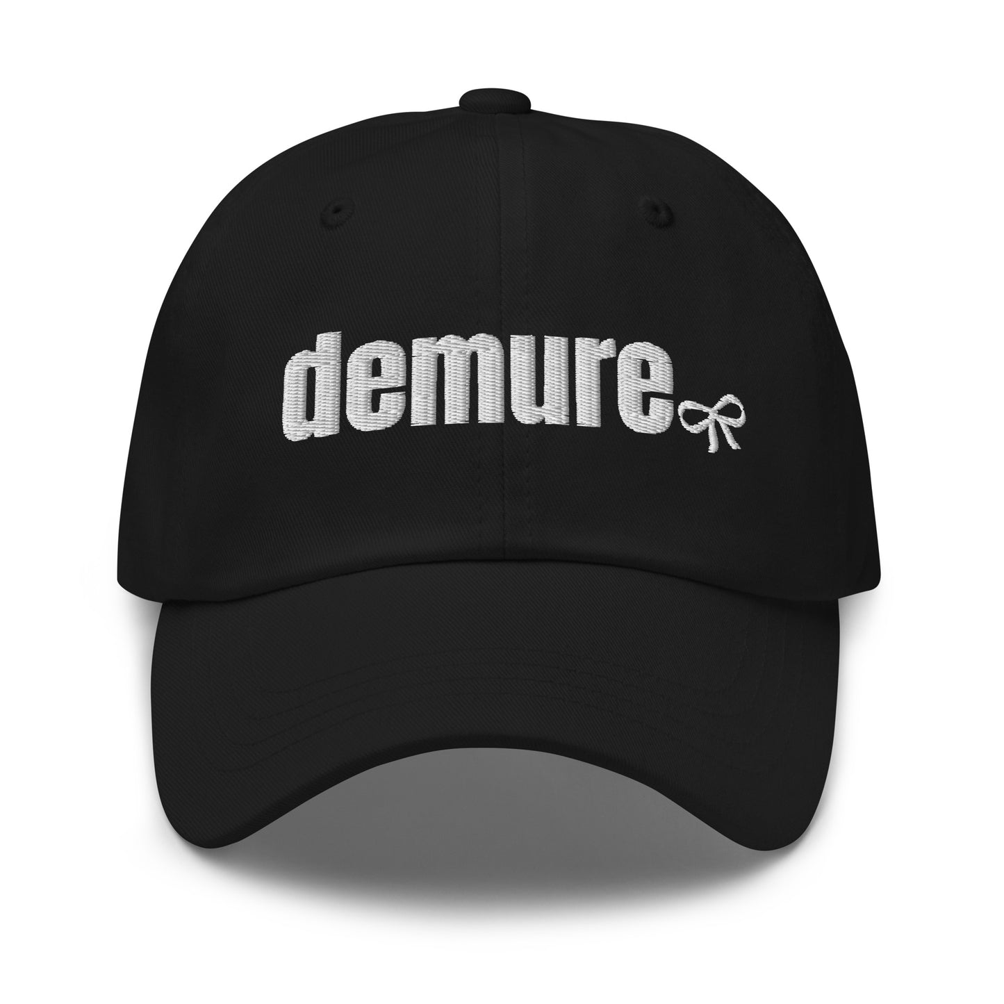 demure hat