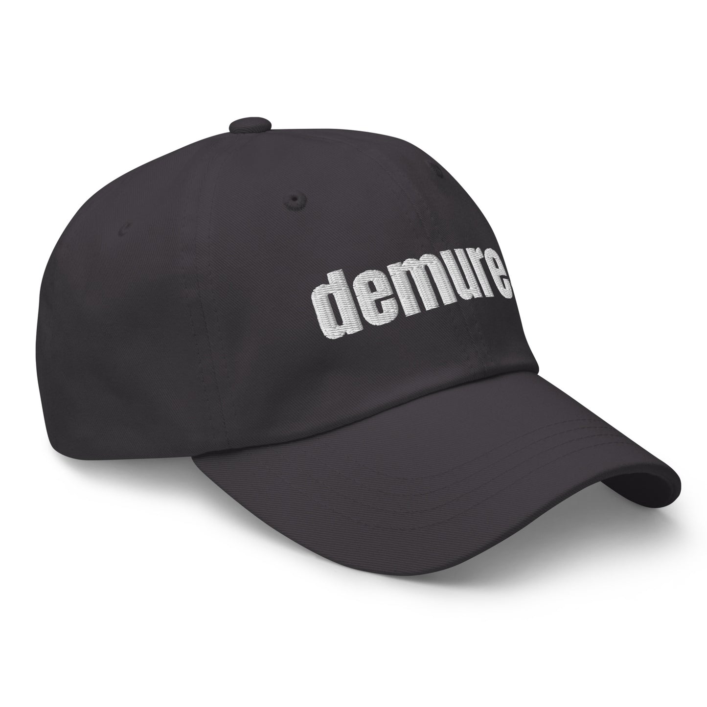 demure hat