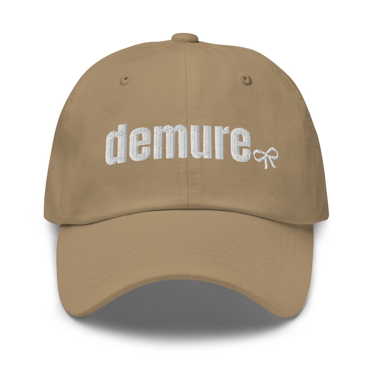 demure hat