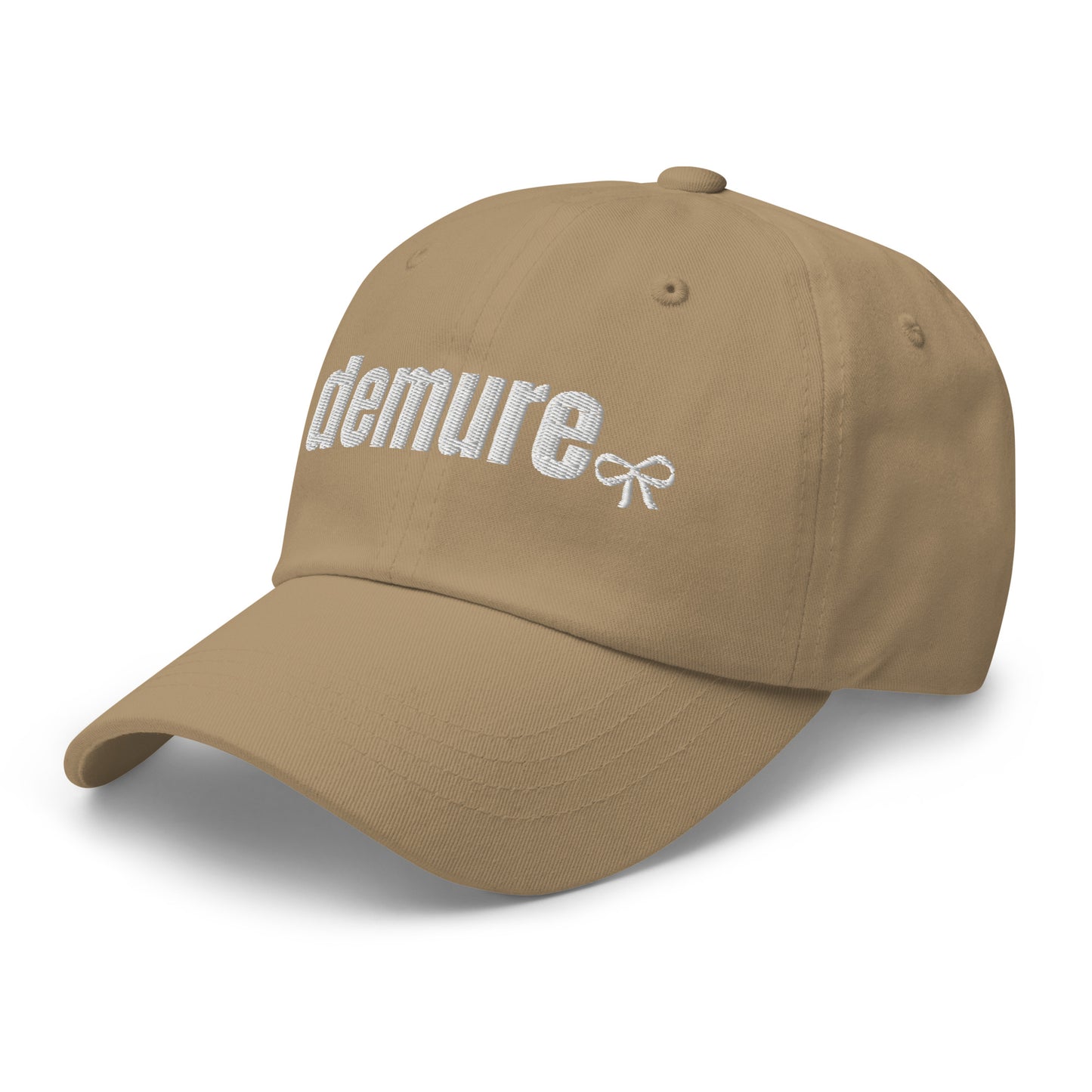 demure hat