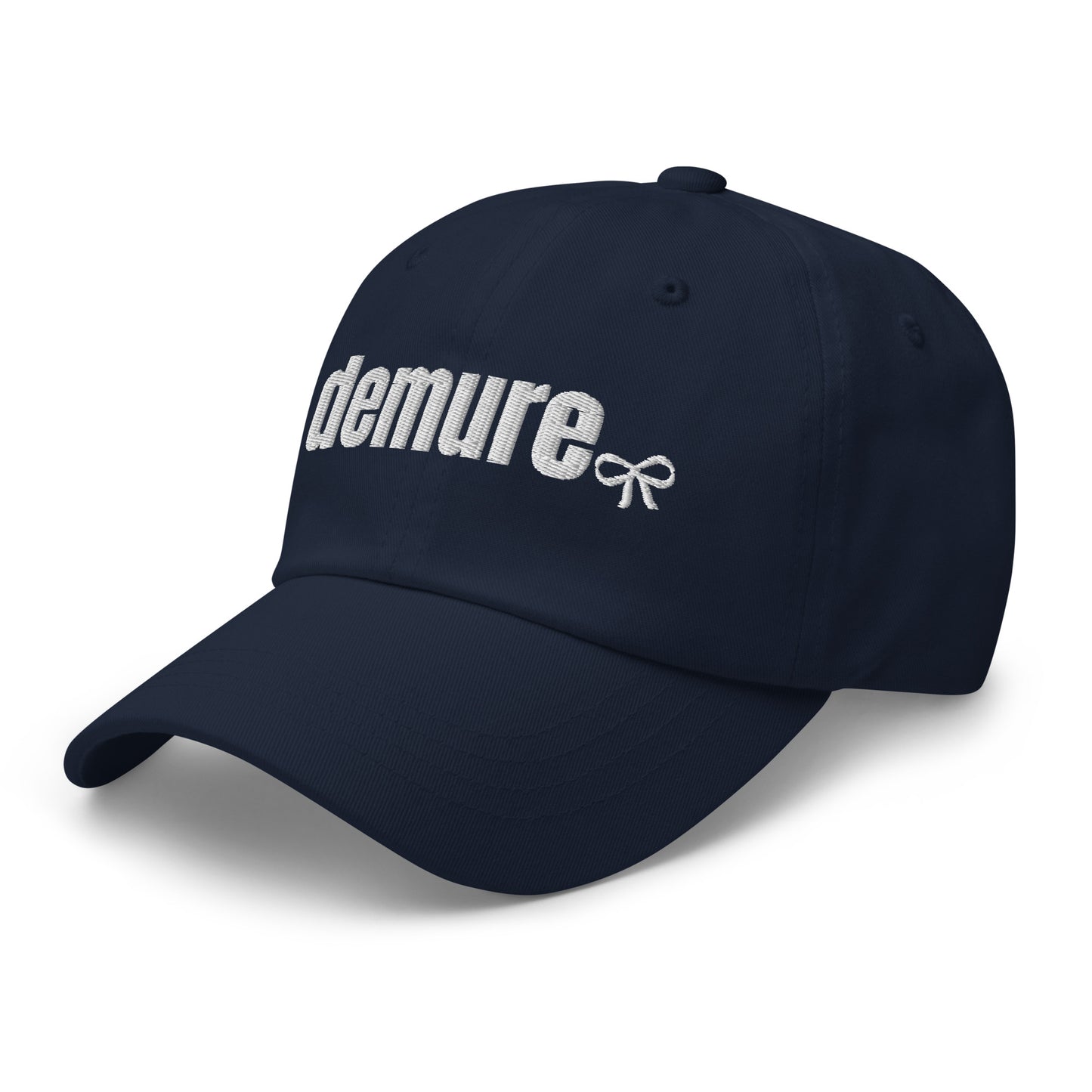 demure hat
