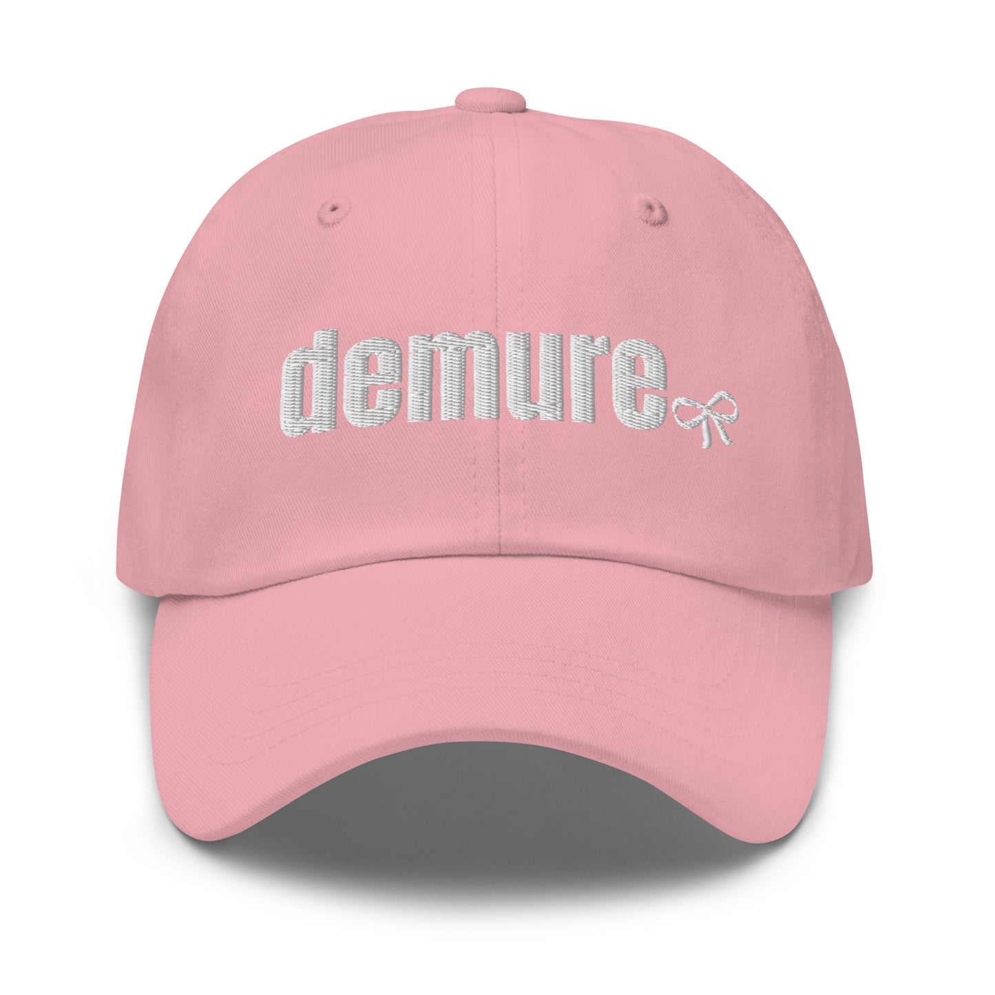 demure hat