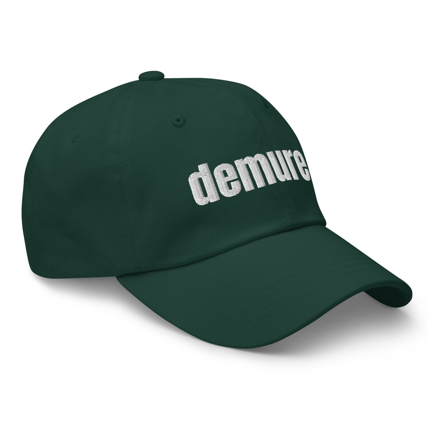 demure hat