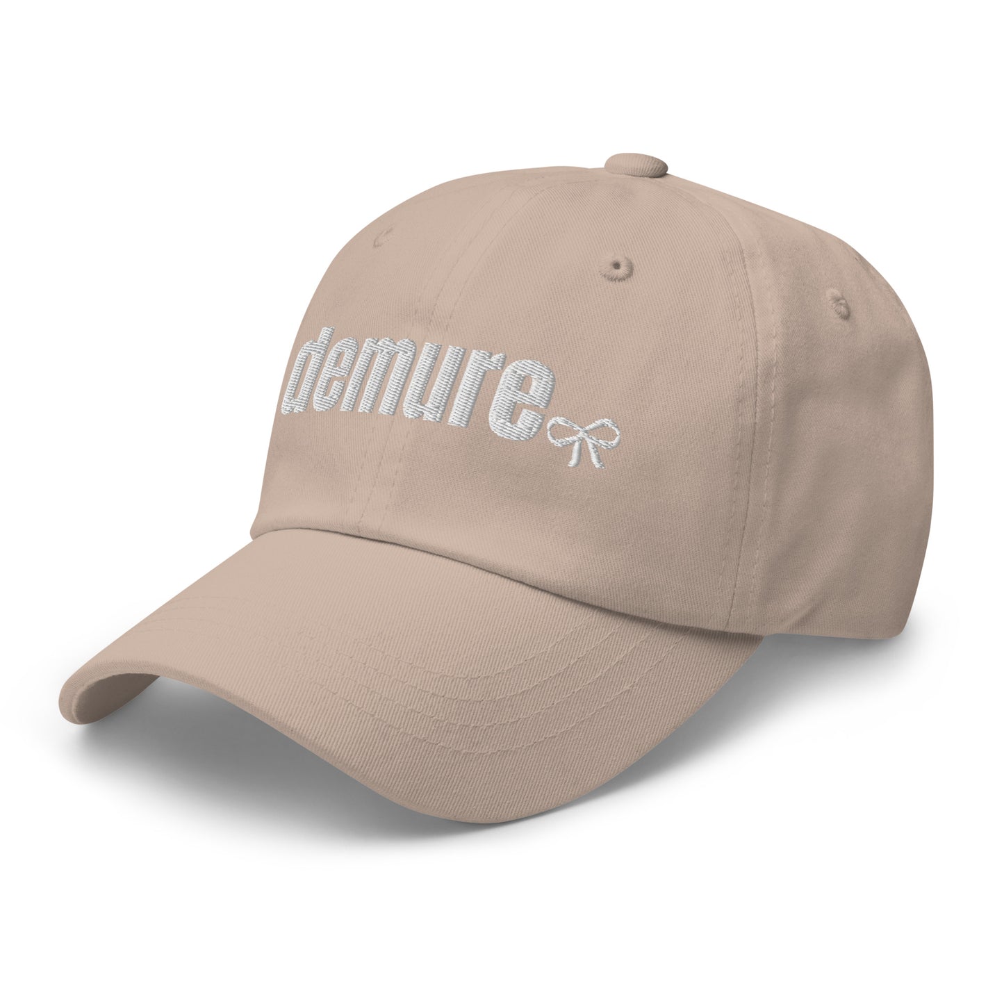 demure hat