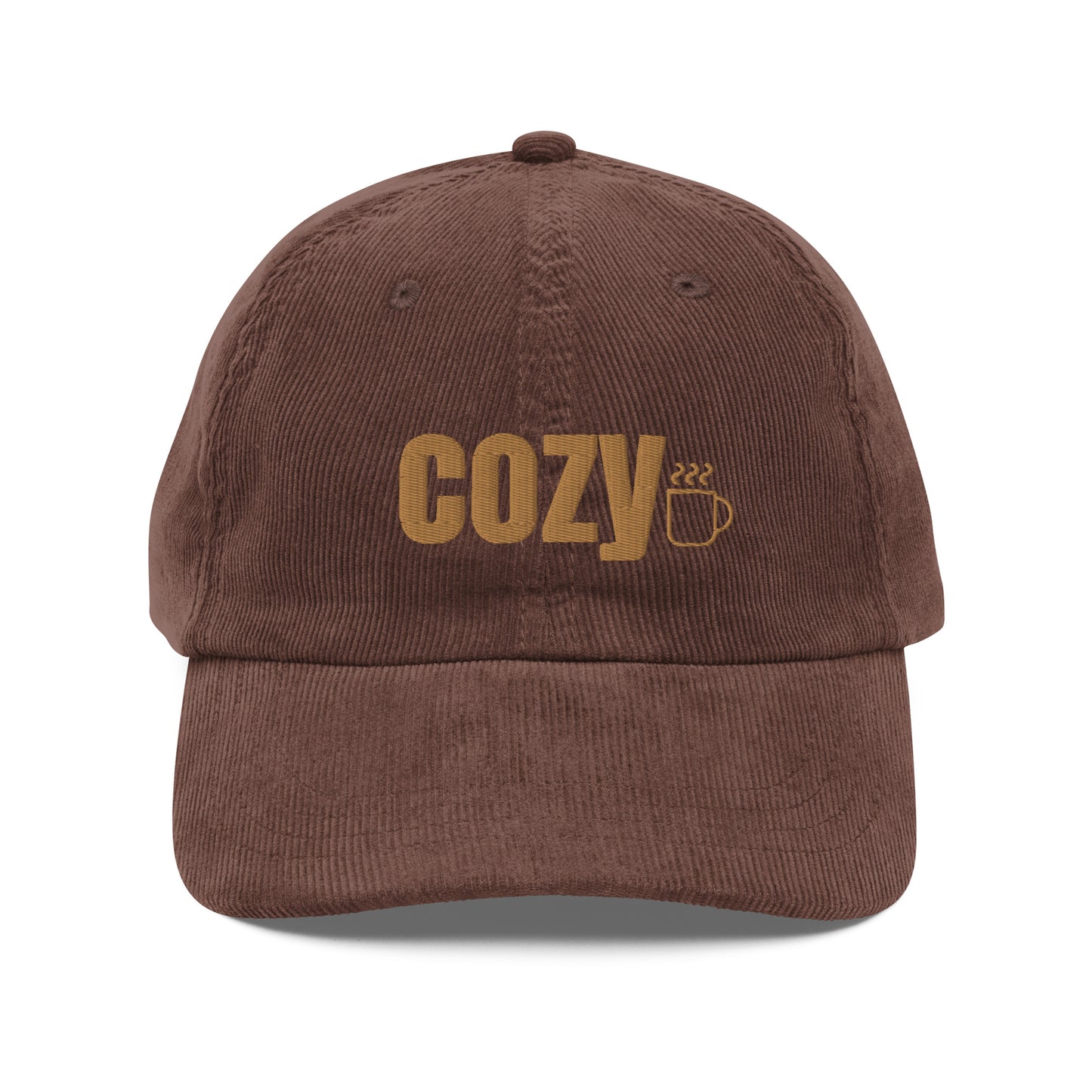 cozy corduroy hat