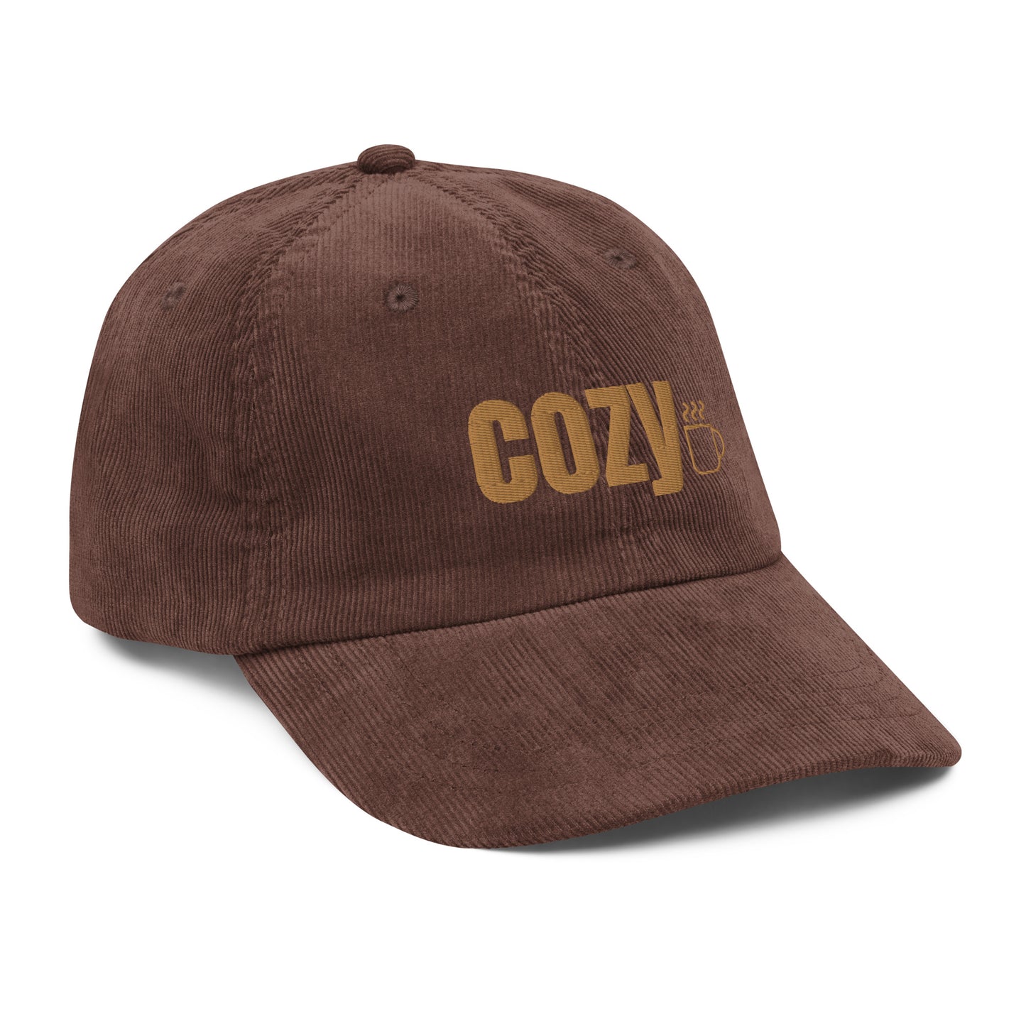 cozy corduroy hat