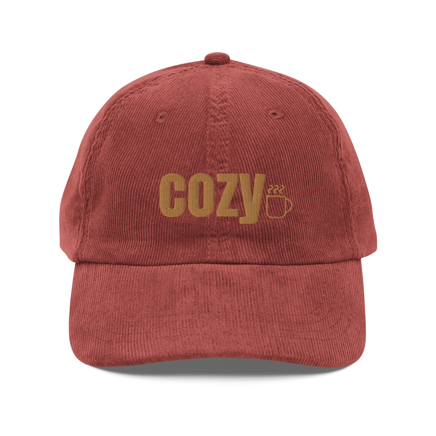 cozy corduroy hat