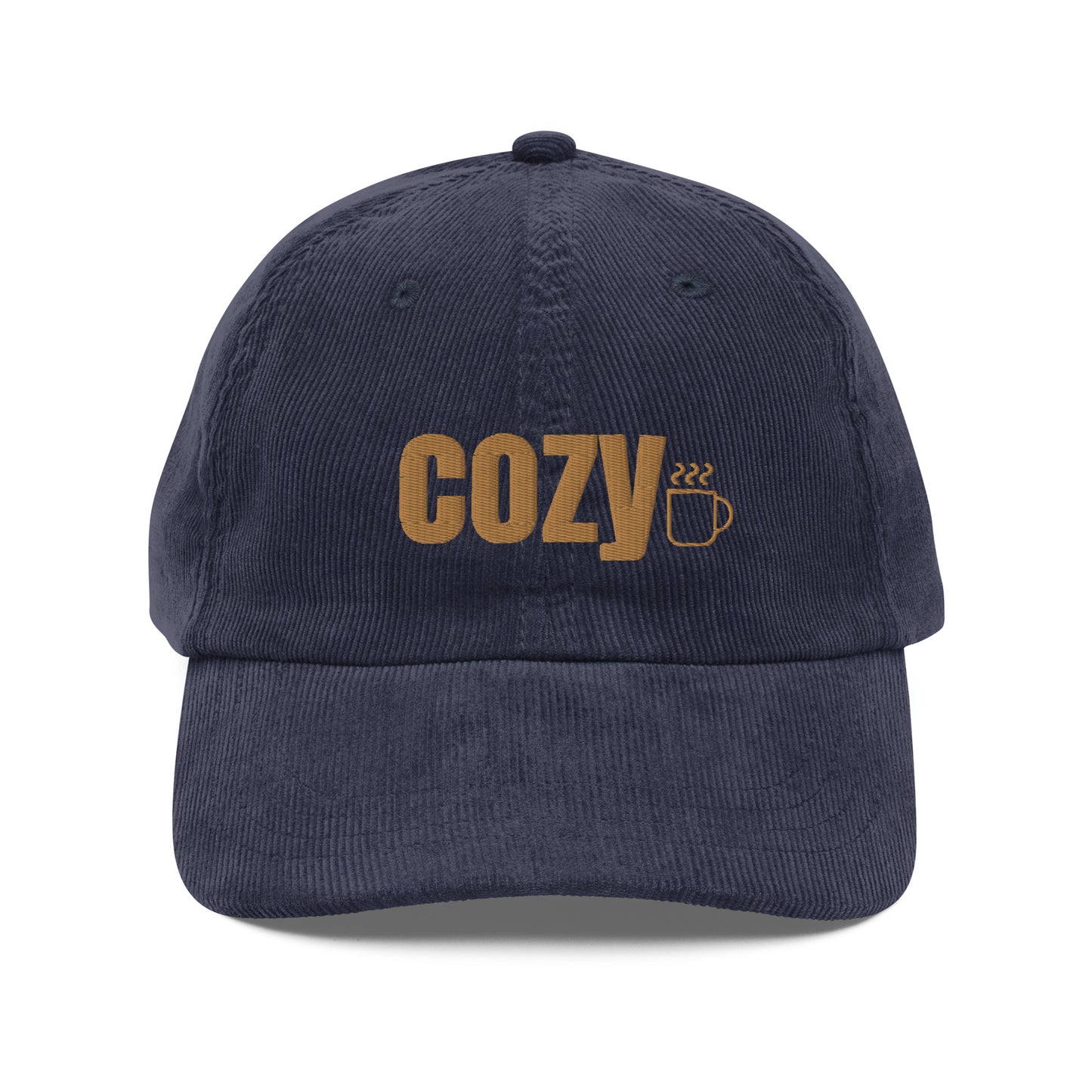 cozy corduroy hat
