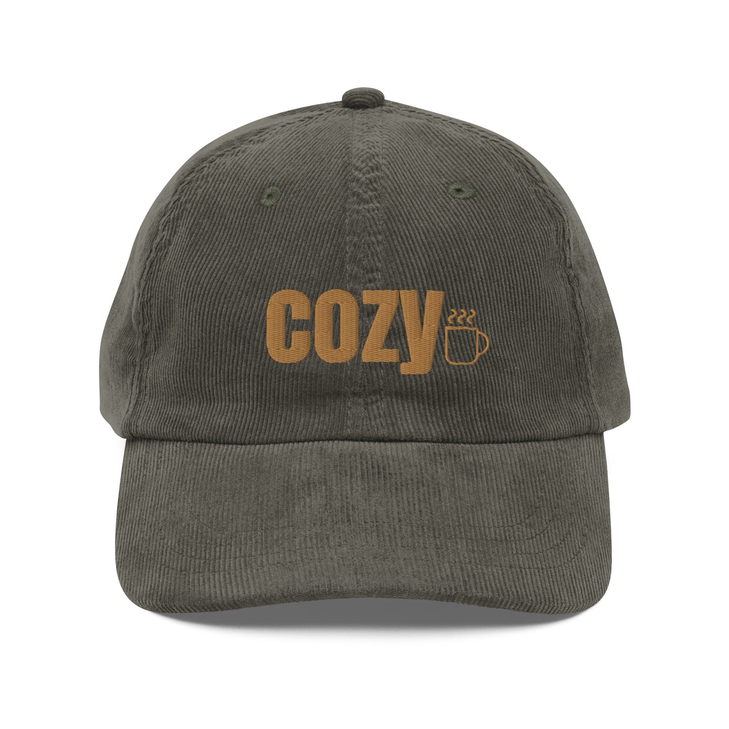 cozy corduroy hat