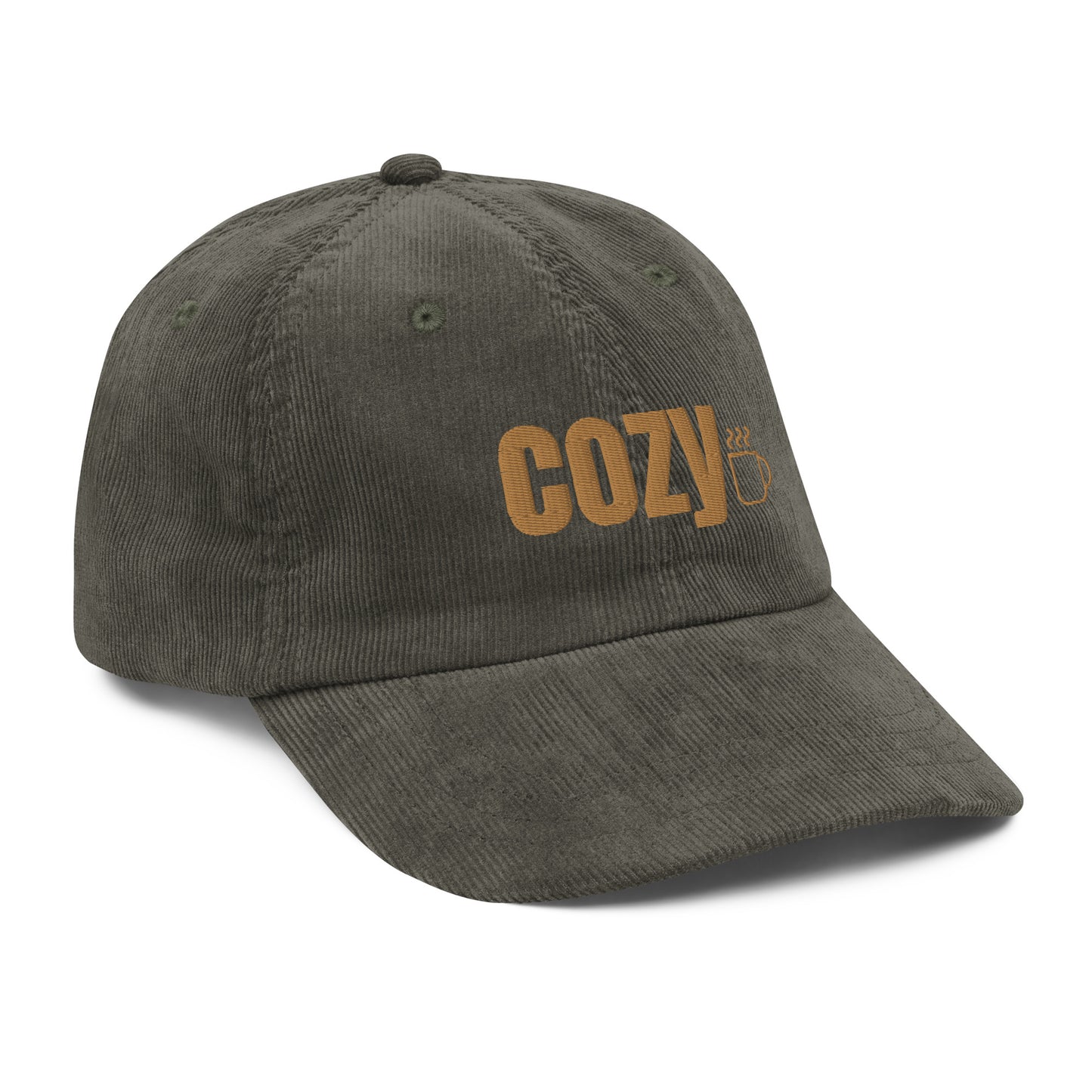 cozy corduroy hat